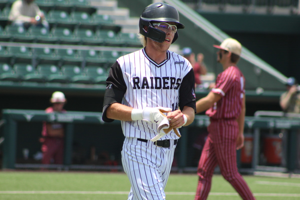 Texarkana Liberty-Eylau Canyon Randall 4A UIL state semifinals Texas baseball playoffs 060723 Andrew McCulloch 212
